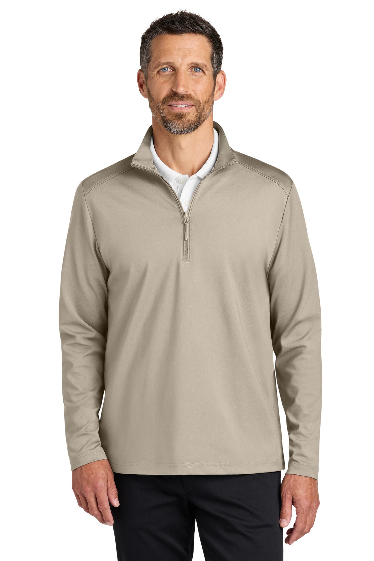 Port Authority ®  C-FREE ®  Double Knit 1/4-Zip K880 - Angelheart Embroidery and Screen Printing