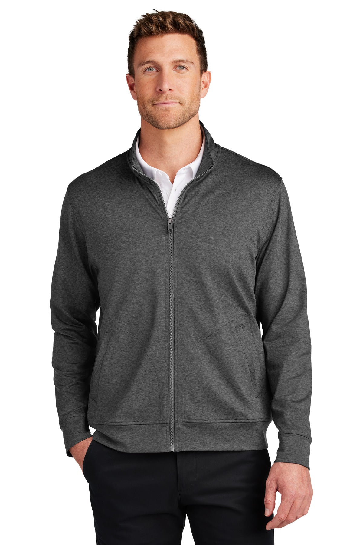 Port Authority ®  C-FREE ®  Double Knit Full-Zip K881 - Angelheart Embroidery and Screen Printing