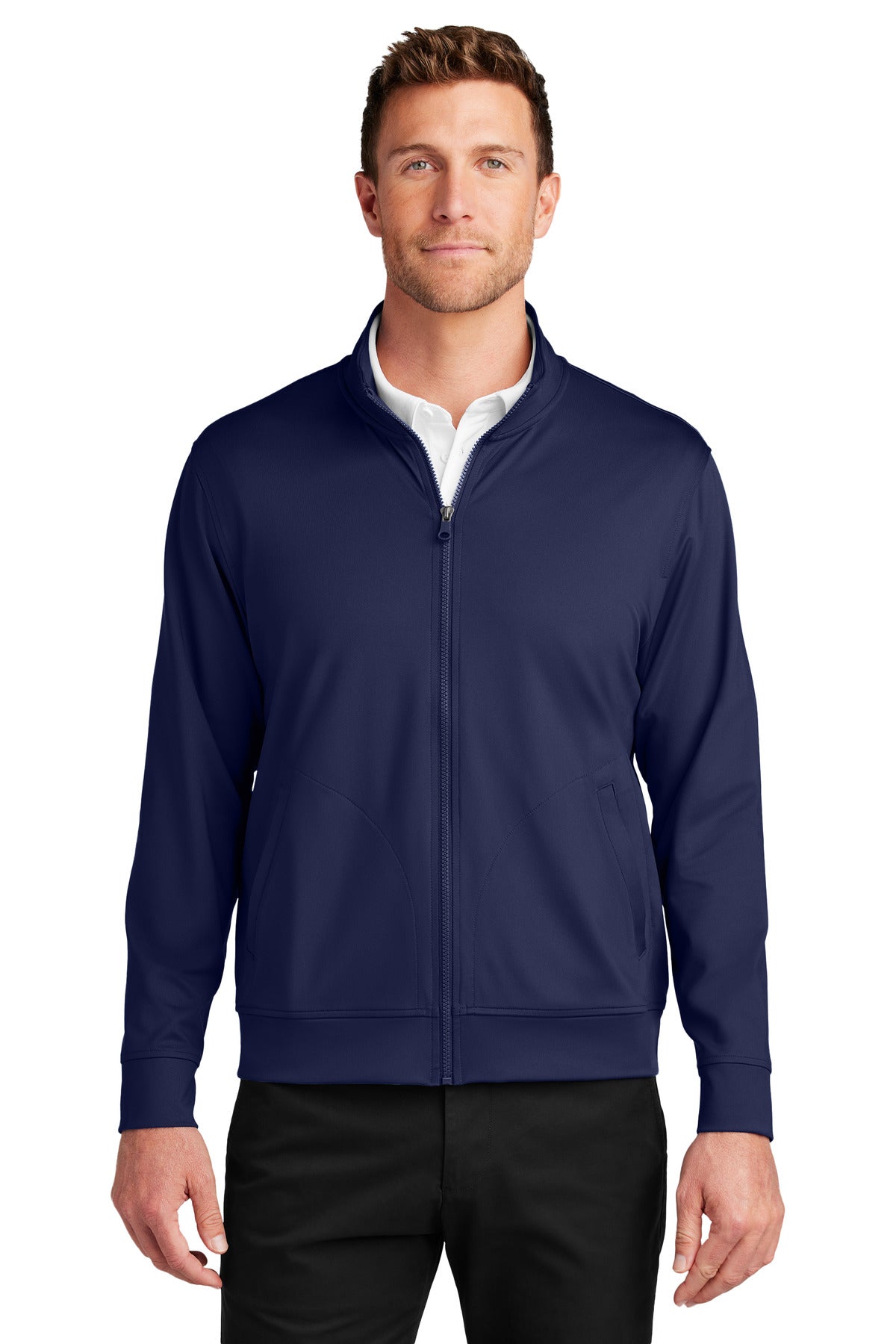 Port Authority ®  C-FREE ®  Double Knit Full-Zip K881 - Angelheart Embroidery and Screen Printing