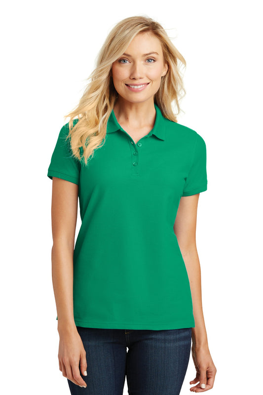 Port Authority ®  Women's Core Classic Pique Polo. L100 - Angelheart Embroidery and Screen Printing