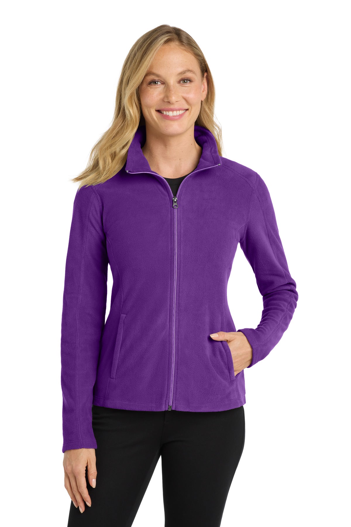Port Authority ®  Women's Microfleece Jacket. L223 - Angelheart Embroidery and Screen Printing