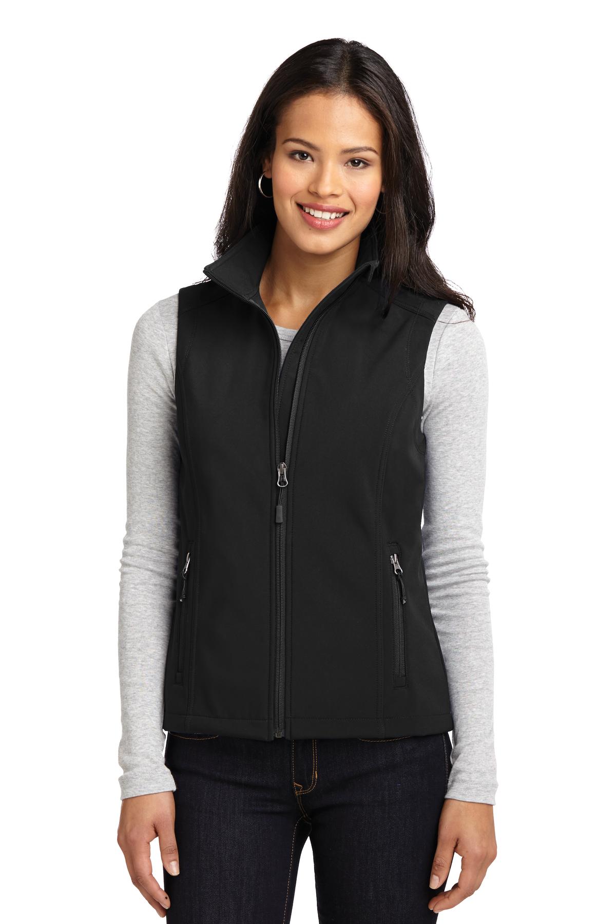 Port Authority ®  Women's Core Soft Shell Vest. L325 - Angelheart Embroidery and Screen Printing