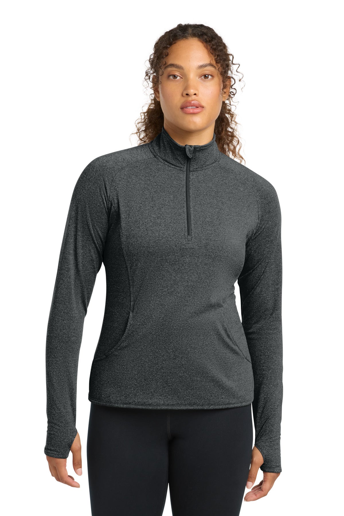 Sport-Tek ®  Women's Sport-Wick ®  Stretch 1/4-Zip Pullover. LST850