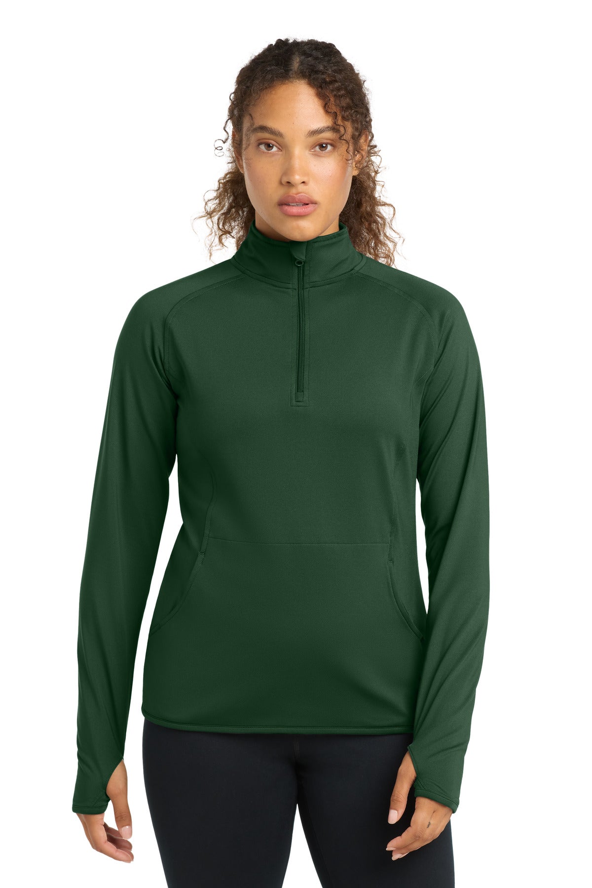 Sport-Tek ®  Women's Sport-Wick ®  Stretch 1/4-Zip Pullover. LST850