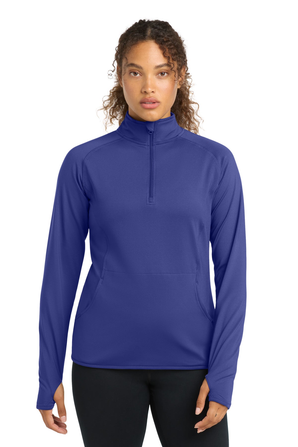 Sport-Tek ®  Women's Sport-Wick ®  Stretch 1/4-Zip Pullover. LST850