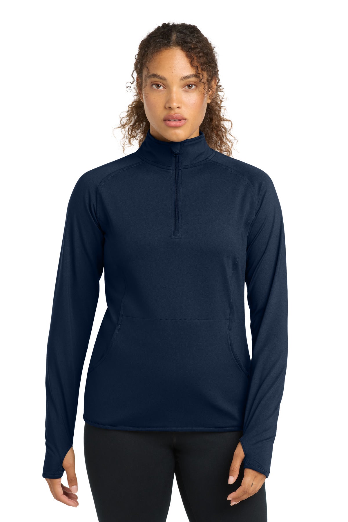 Sport-Tek ®  Women's Sport-Wick ®  Stretch 1/4-Zip Pullover. LST850
