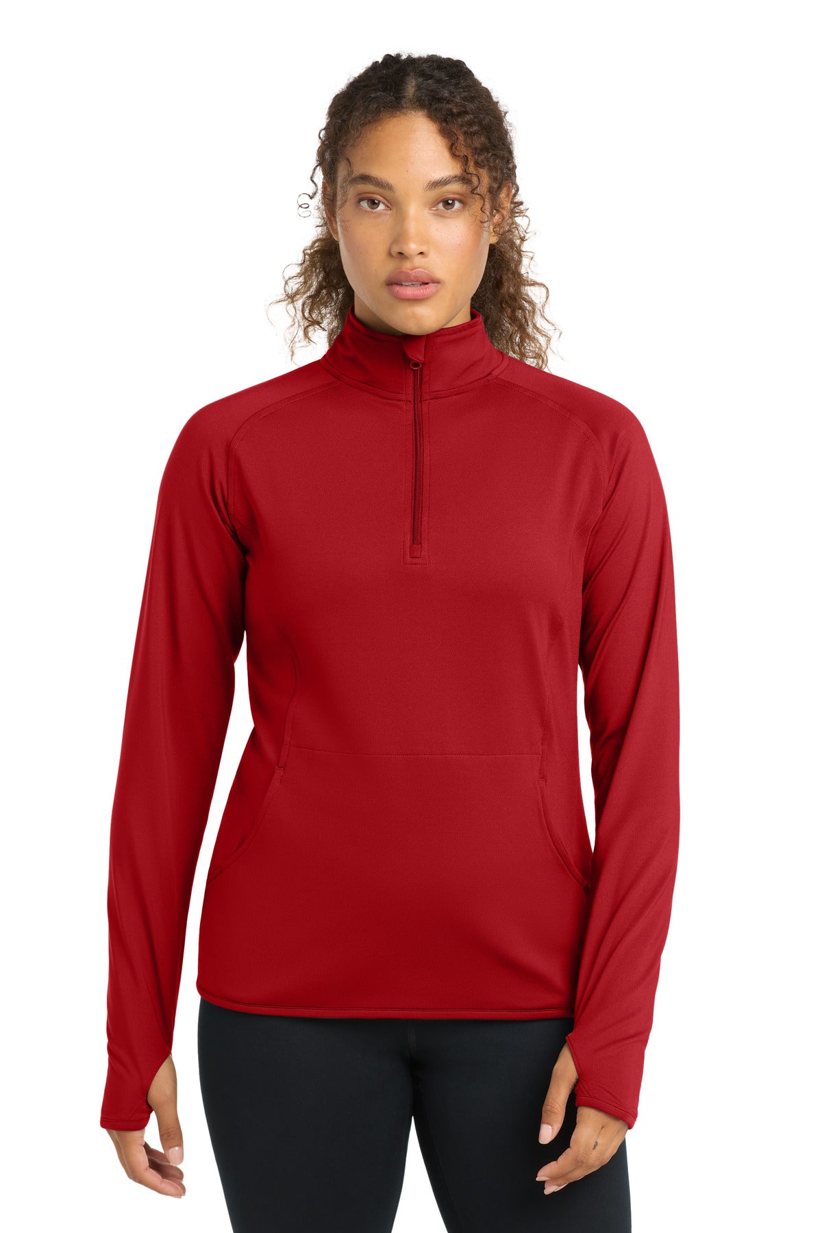 Sport-Tek ®  Women's Sport-Wick ®  Stretch 1/4-Zip Pullover. LST850