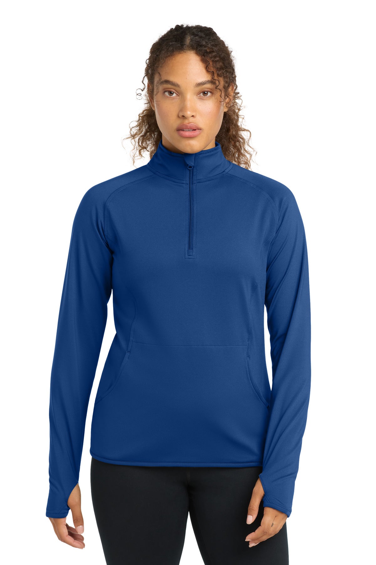 Sport-Tek ®  Women's Sport-Wick ®  Stretch 1/4-Zip Pullover. LST850
