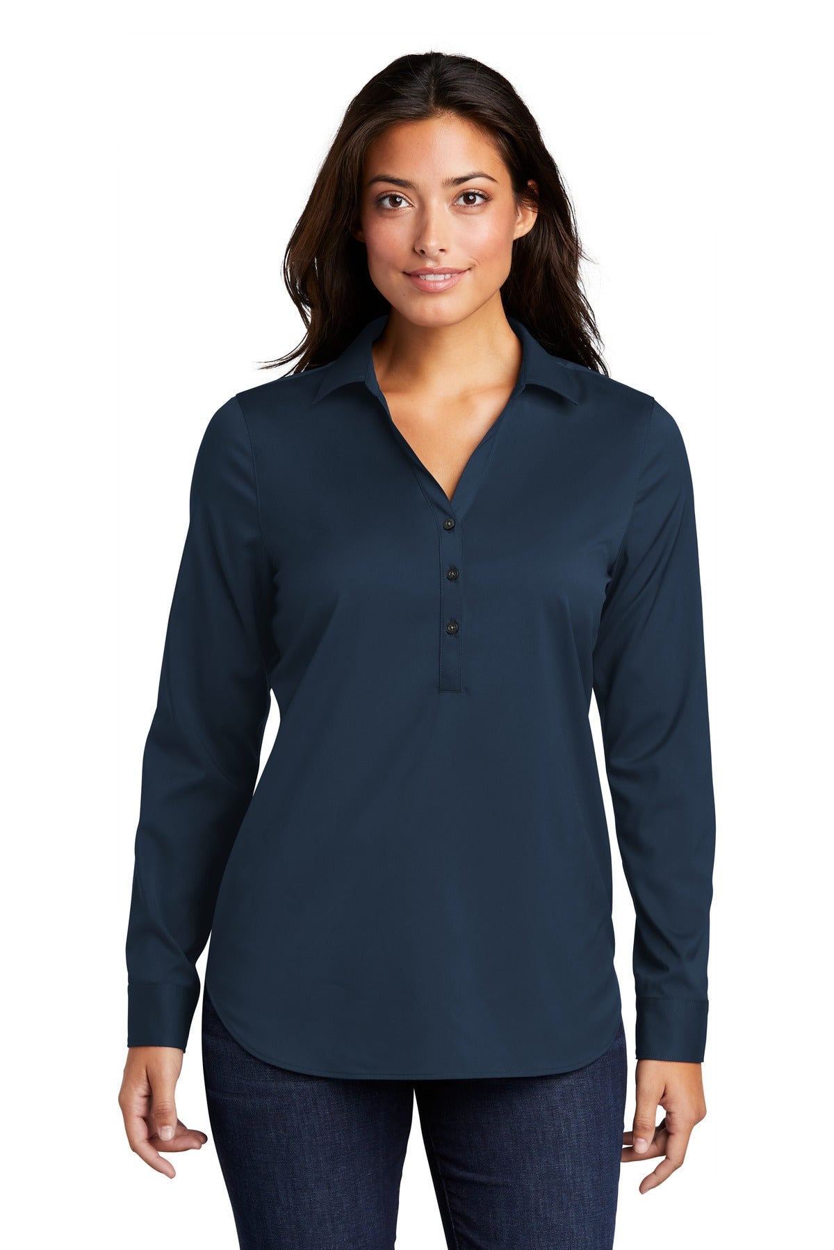 Port Authority  ®  Ladies City Stretch Tunic LW680 - Angelheart Embroidery and Screen Printing