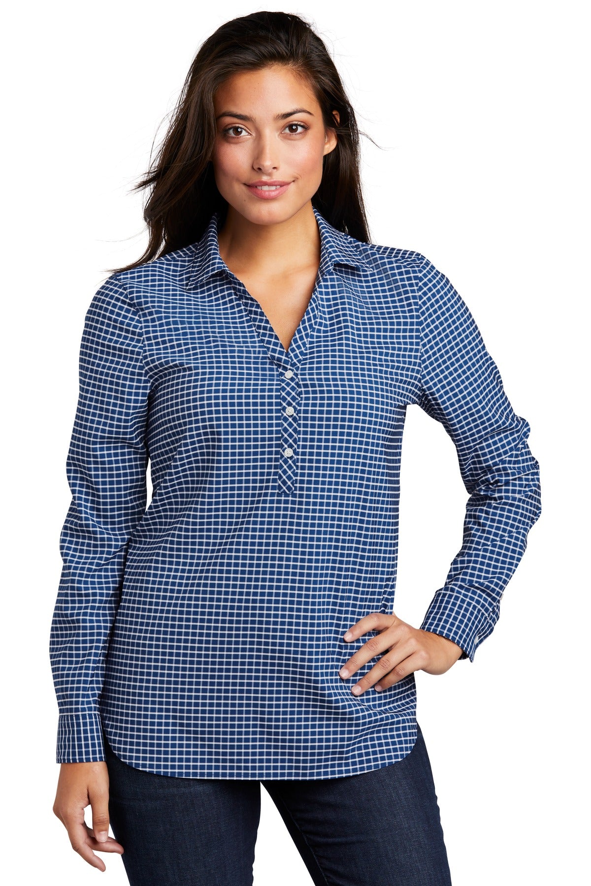 Port Authority  ®  Ladies City Stretch Tunic LW680 - Angelheart Embroidery and Screen Printing