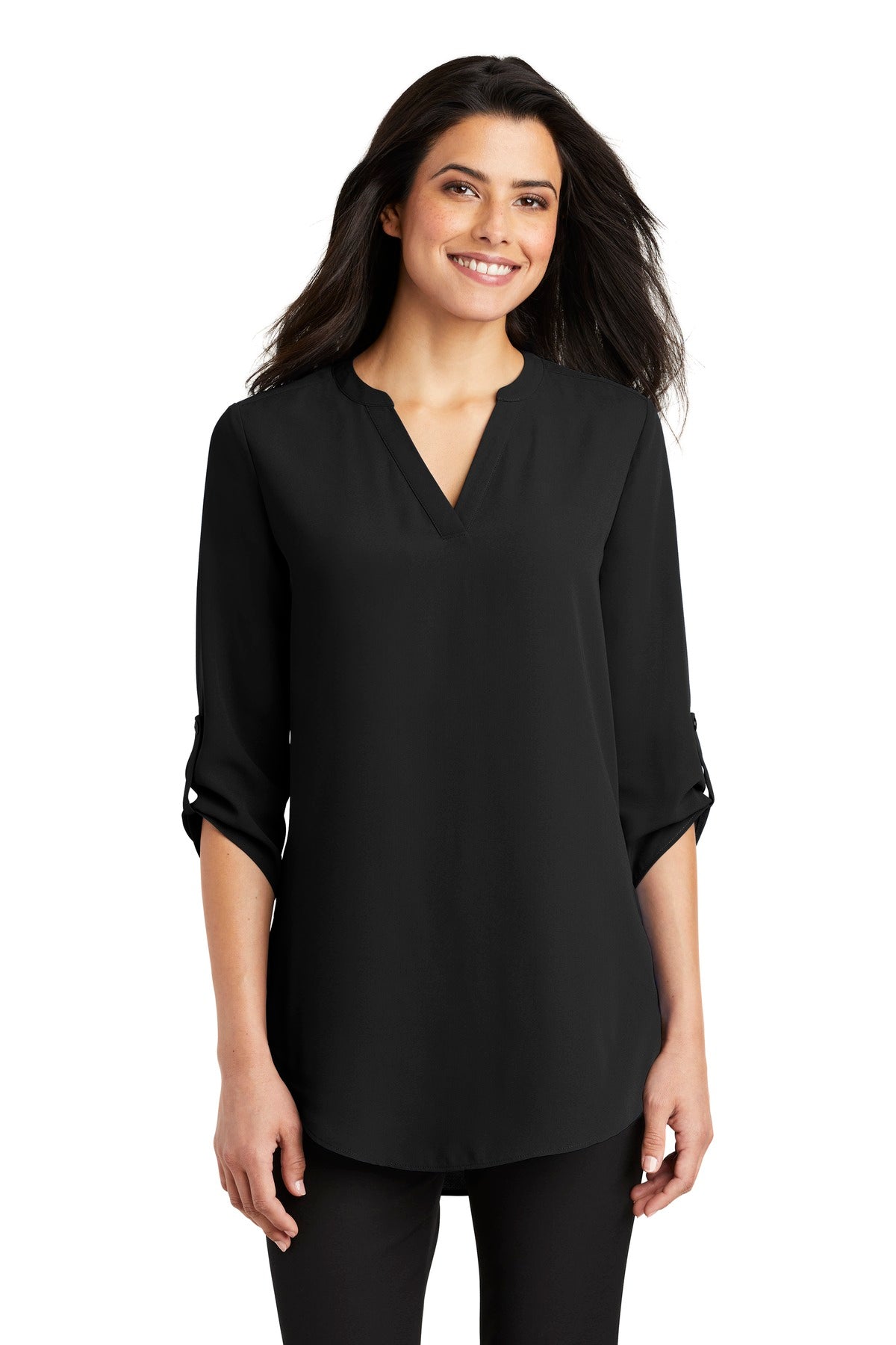 Port Authority ®  Women's 3/4-Sleeve Tunic Blouse. LW701 - Angelheart Embroidery and Screen Printing