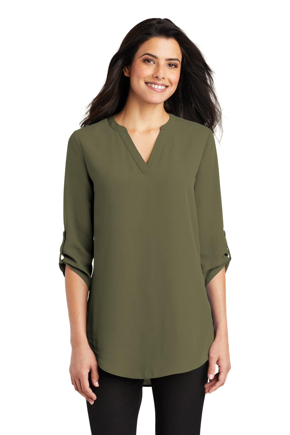 Port Authority ®  Women's 3/4-Sleeve Tunic Blouse. LW701 - Angelheart Embroidery and Screen Printing