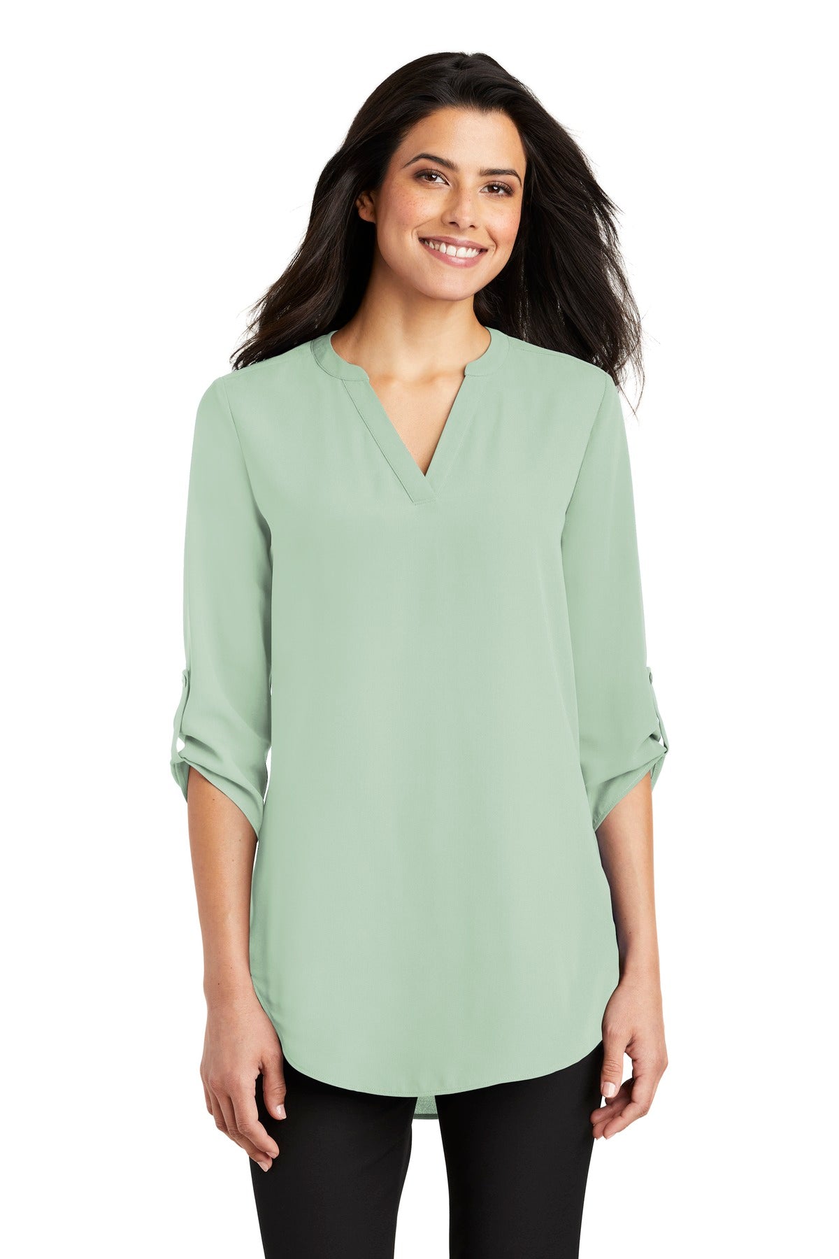 Port Authority ®  Women's 3/4-Sleeve Tunic Blouse. LW701 - Angelheart Embroidery and Screen Printing