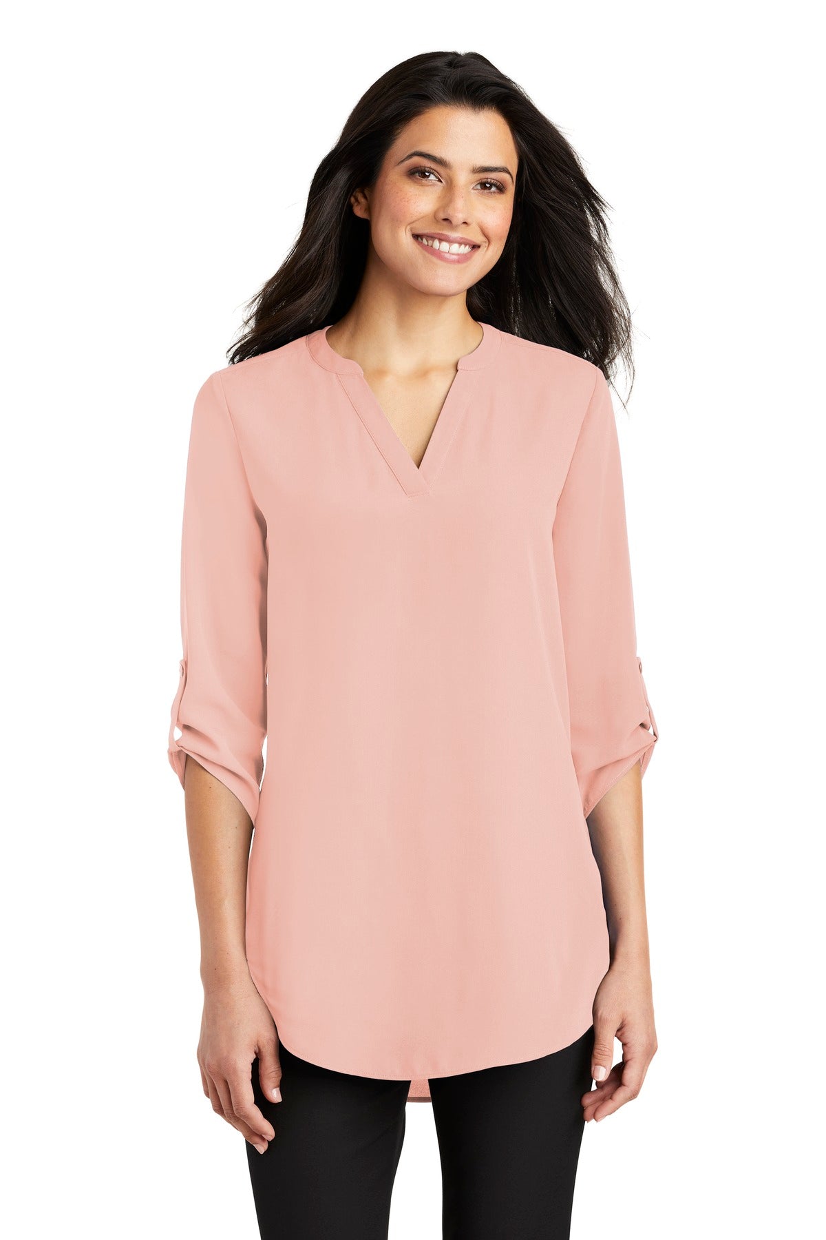 Port Authority ®  Women's 3/4-Sleeve Tunic Blouse. LW701 - Angelheart Embroidery and Screen Printing