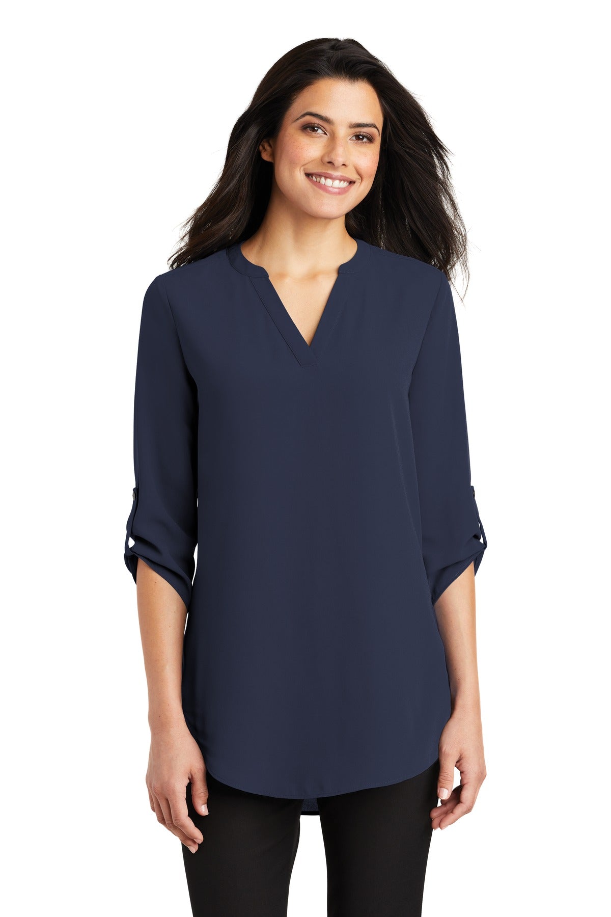 Port Authority ®  Women's 3/4-Sleeve Tunic Blouse. LW701 - Angelheart Embroidery and Screen Printing