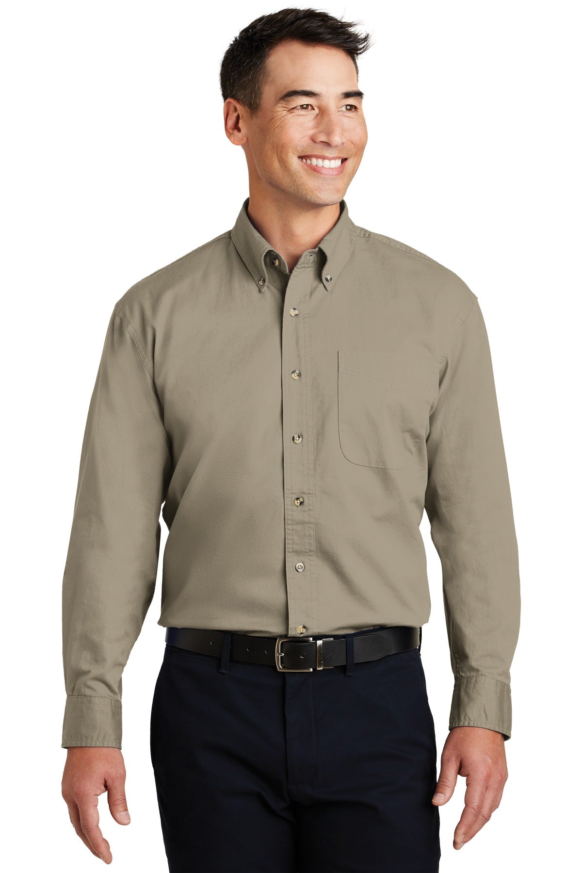Port Authority ®  Long Sleeve Twill Shirt.  S600T - Angelheart Embroidery and Screen Printing