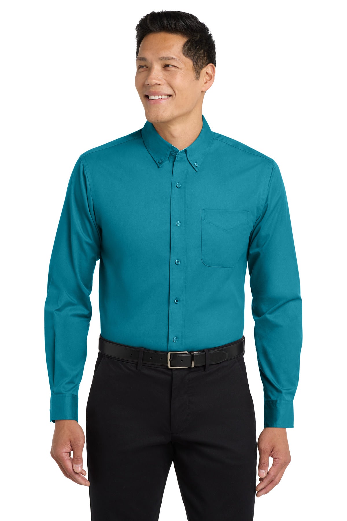 Port Authority ®  Extended Size Long Sleeve Easy Care Shirt S608ES - Angelheart Embroidery and Screen Printing