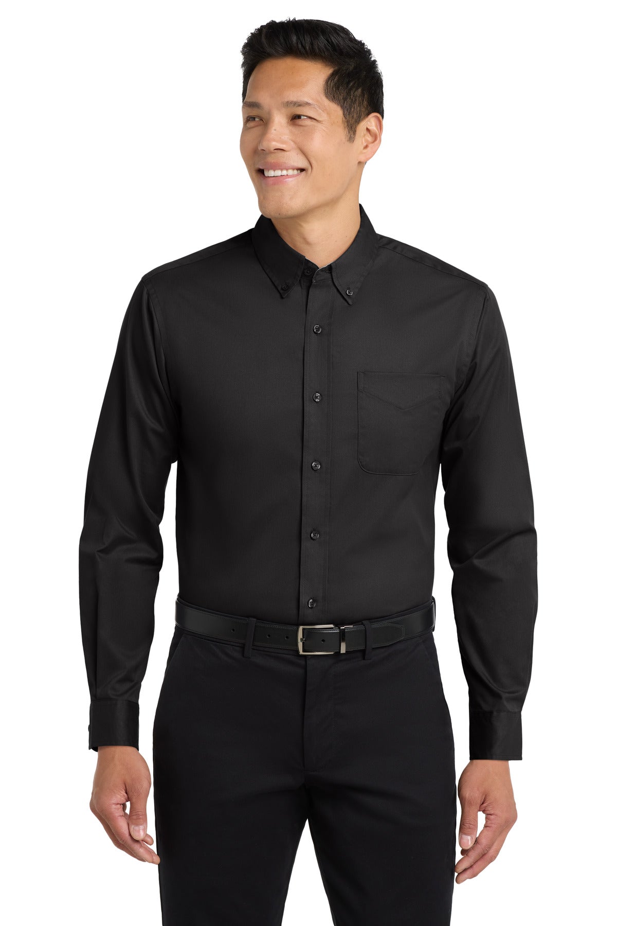 Port Authority ®  Long Sleeve Easy Care Shirt S608 - Angelheart Embroidery and Screen Printing