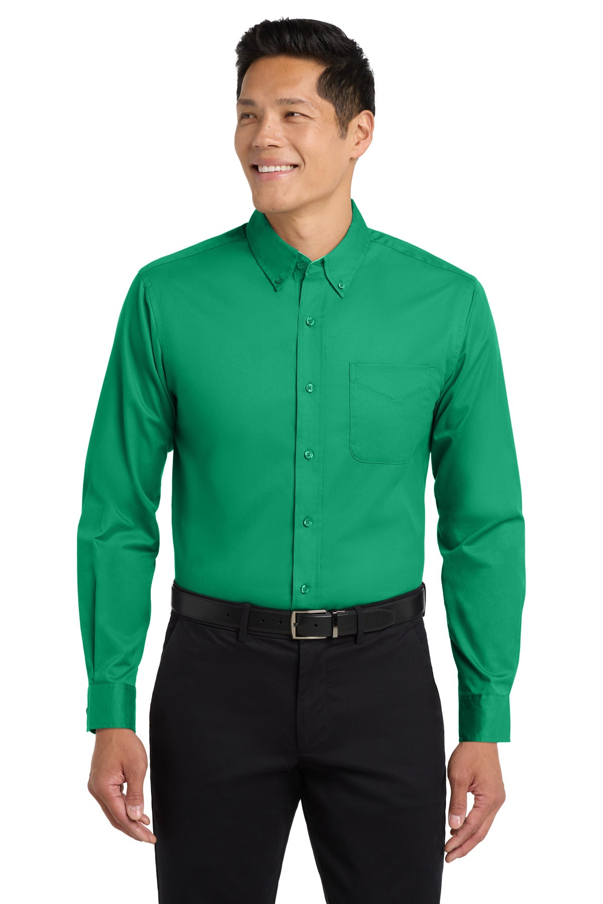 Port Authority ®  Long Sleeve Easy Care Shirt S608 - Angelheart Embroidery and Screen Printing