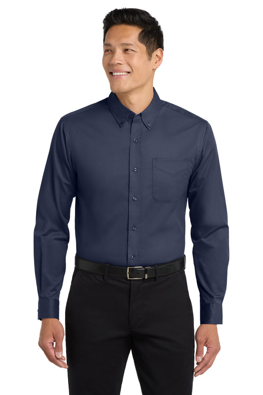 Port Authority ®  Long Sleeve Easy Care Shirt S608 - Angelheart Embroidery and Screen Printing