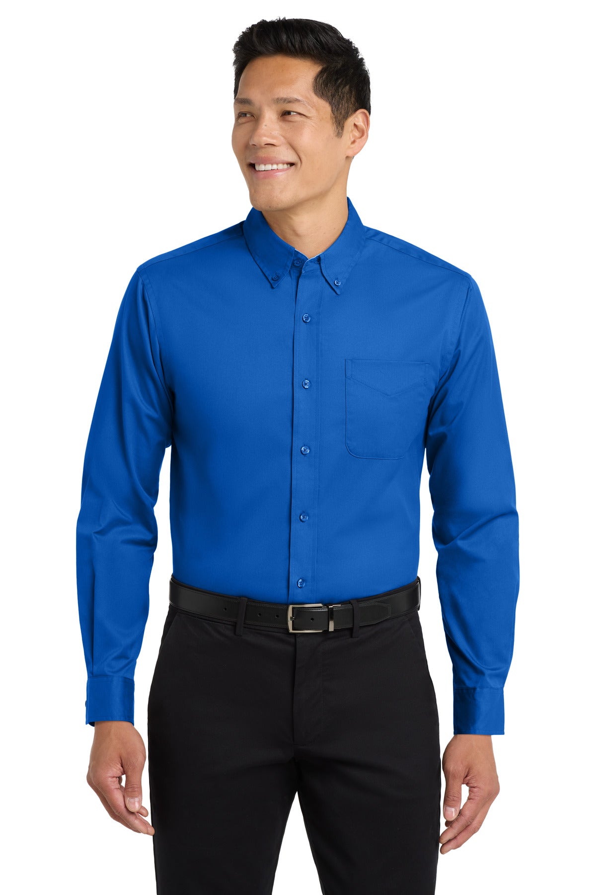 Port Authority ®  Long Sleeve Easy Care Shirt S608 - Angelheart Embroidery and Screen Printing