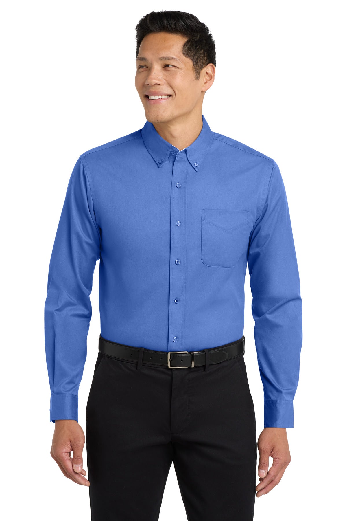 Port Authority ®  Long Sleeve Easy Care Shirt S608 - Angelheart Embroidery and Screen Printing