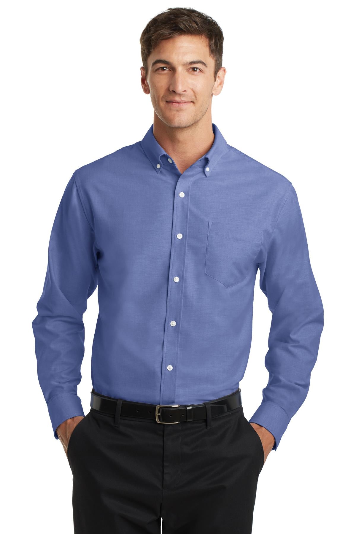 Port Authority ®  SuperPro ™  Oxford Shirt. S658 - Angelheart Embroidery and Screen Printing