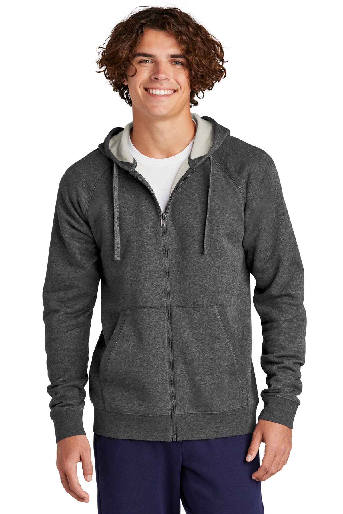 Sport-Tek ®  Drive Fleece Hooded Full-Zip STF201 - Angelheart Embroidery and Screen Printing
