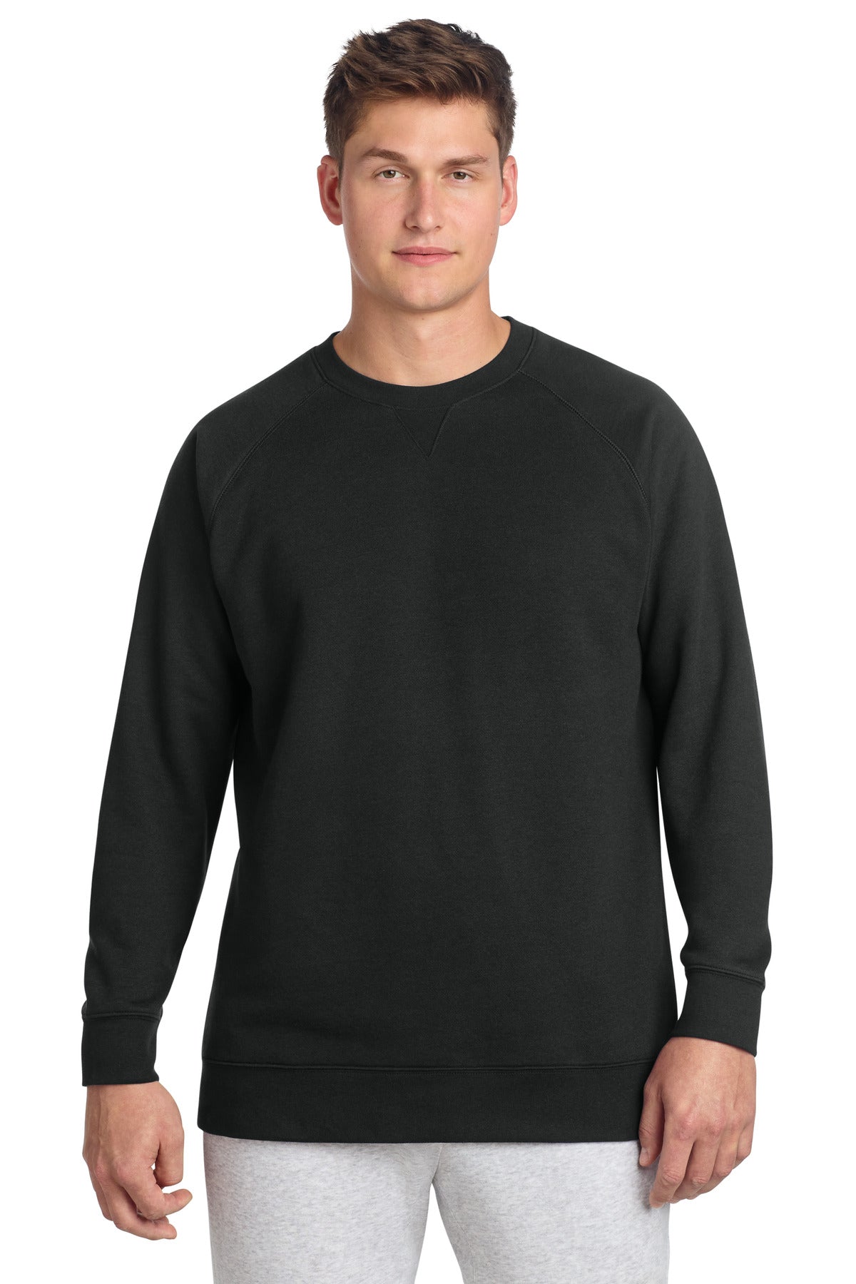 Sport-Tek ®  Drive Fleece Crewneck STF203 - Angelheart Embroidery and Screen Printing