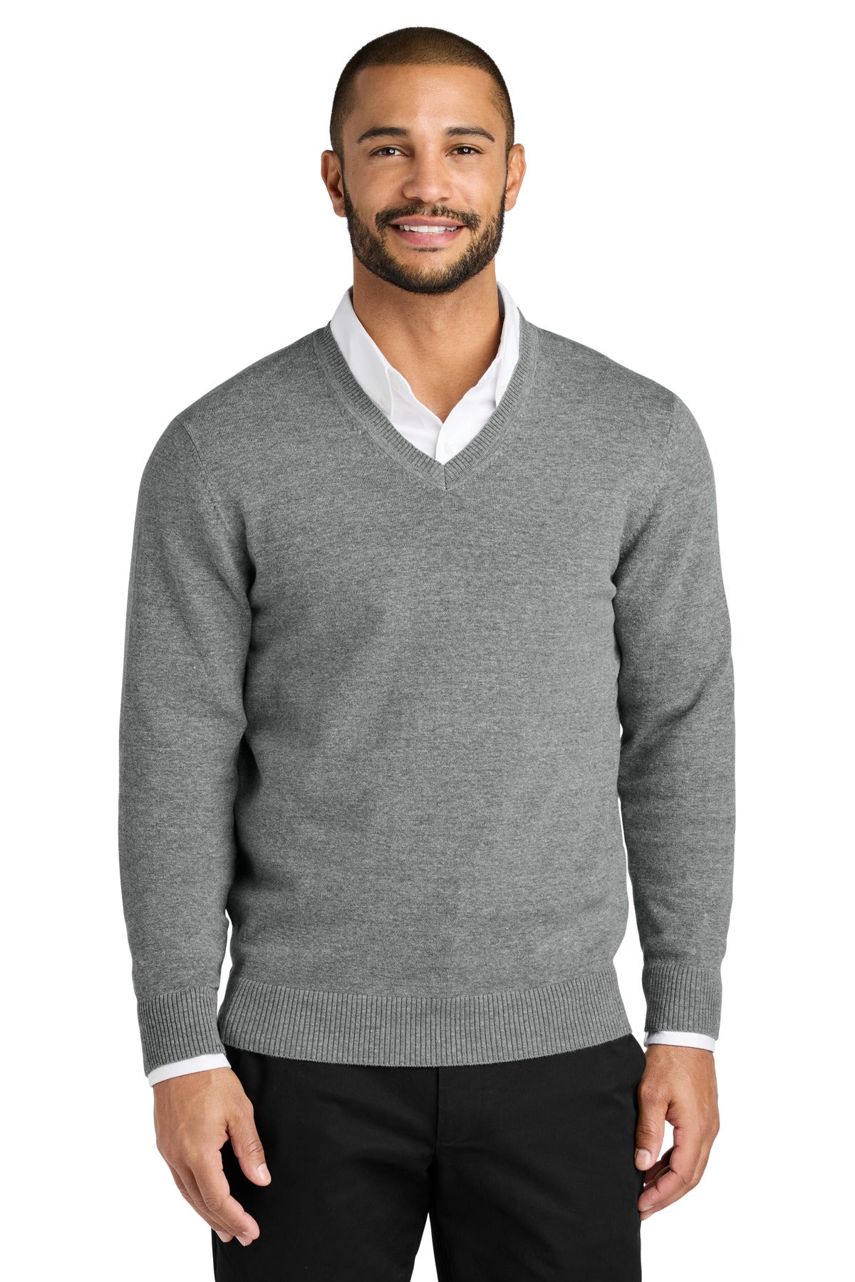 Port Authority ®  Easy Care V-Neck Sweater SW2850 - Angelheart Embroidery and Screen Printing