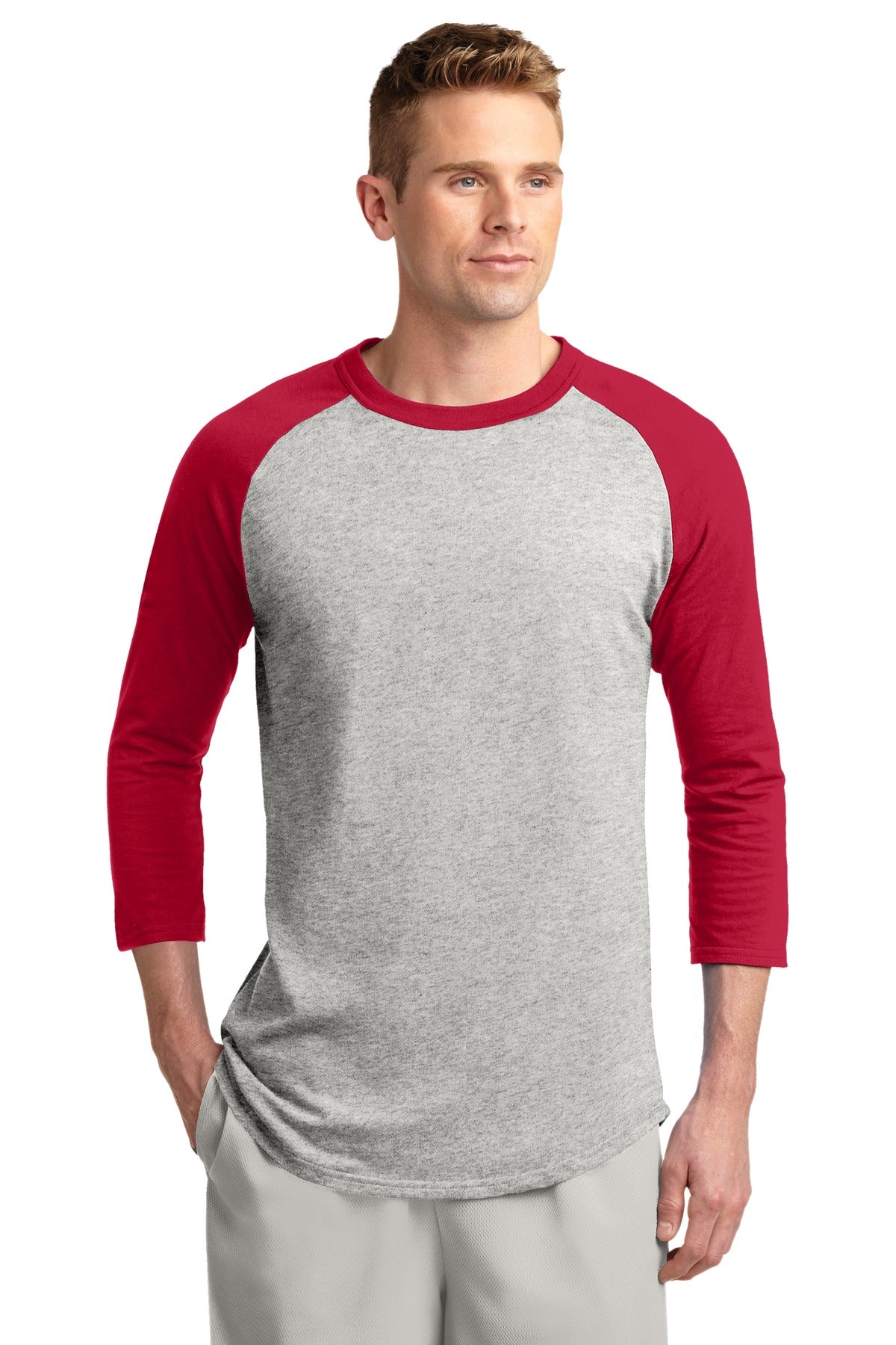 Sport-Tek ®  Colorblock Raglan Jersey.  T200 - Angelheart Embroidery and Screen Printing