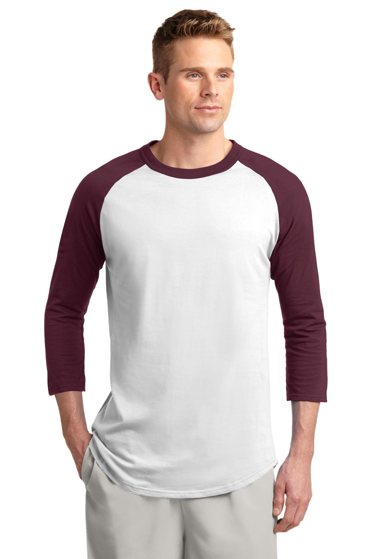 Sport-Tek ®  Colorblock Raglan Jersey.  T200 - Angelheart Embroidery and Screen Printing