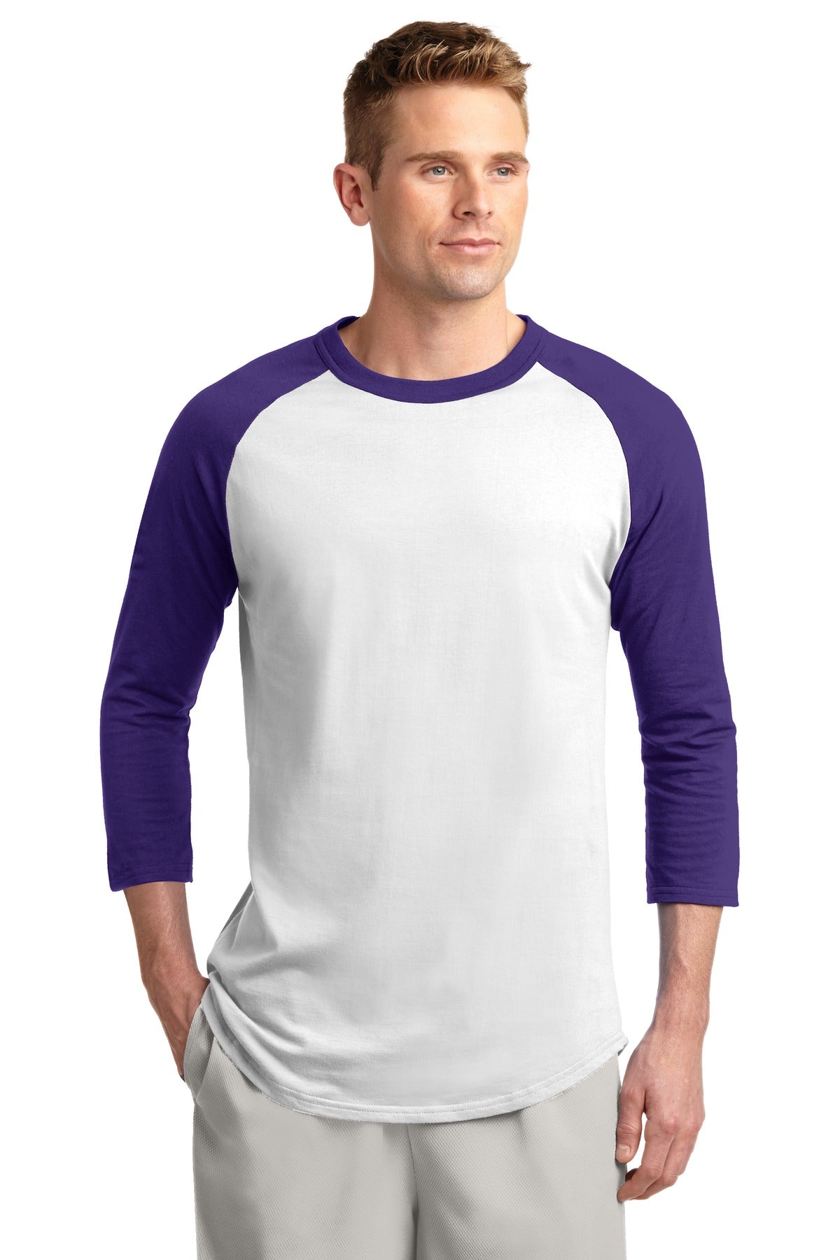 Sport-Tek ®  Colorblock Raglan Jersey.  T200 - Angelheart Embroidery and Screen Printing