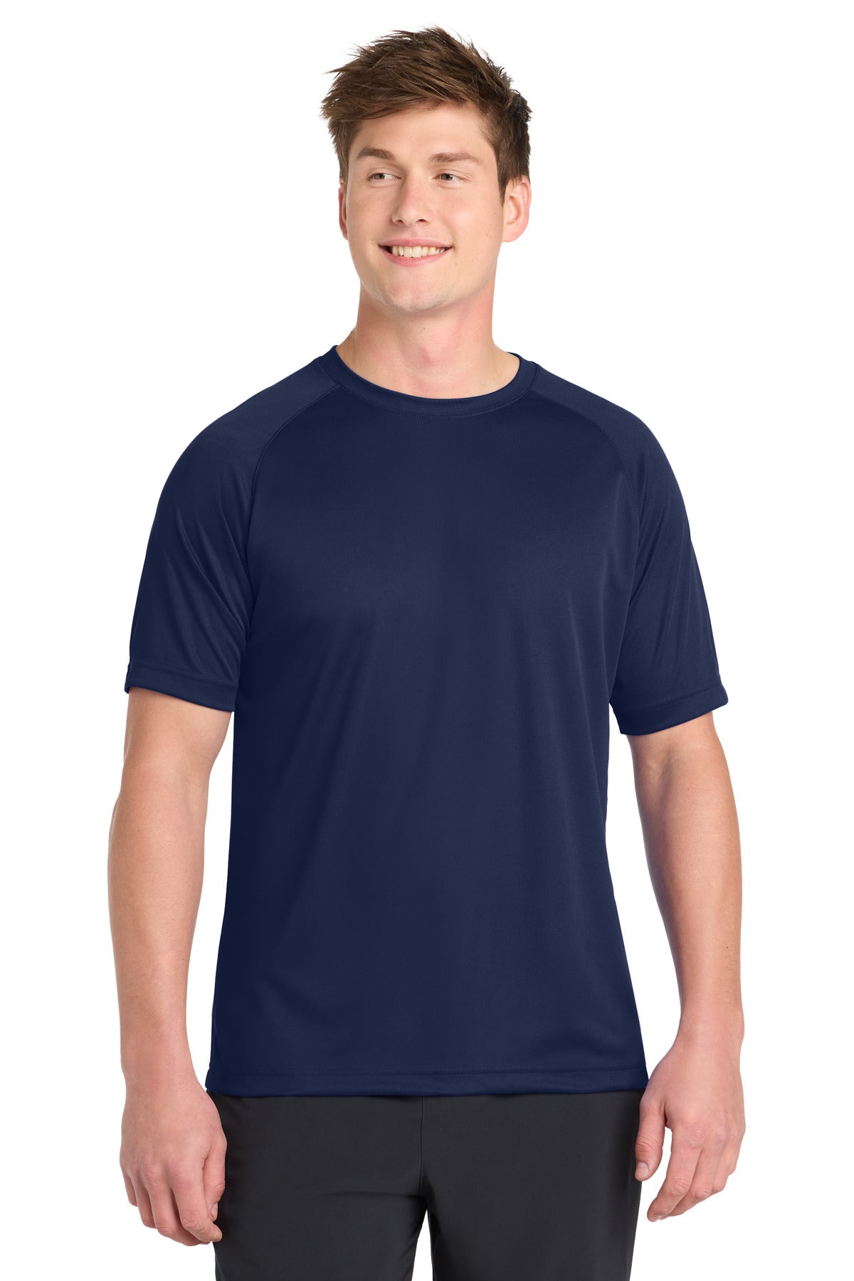 Sport-Tek ®  Dry Zone ®  Short Sleeve Raglan T-Shirt. T473 - Angelheart Embroidery and Screen Printing