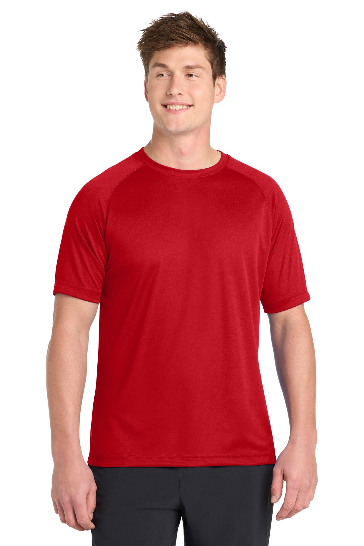 Sport-Tek ®  Dry Zone ®  Short Sleeve Raglan T-Shirt. T473 - Angelheart Embroidery and Screen Printing