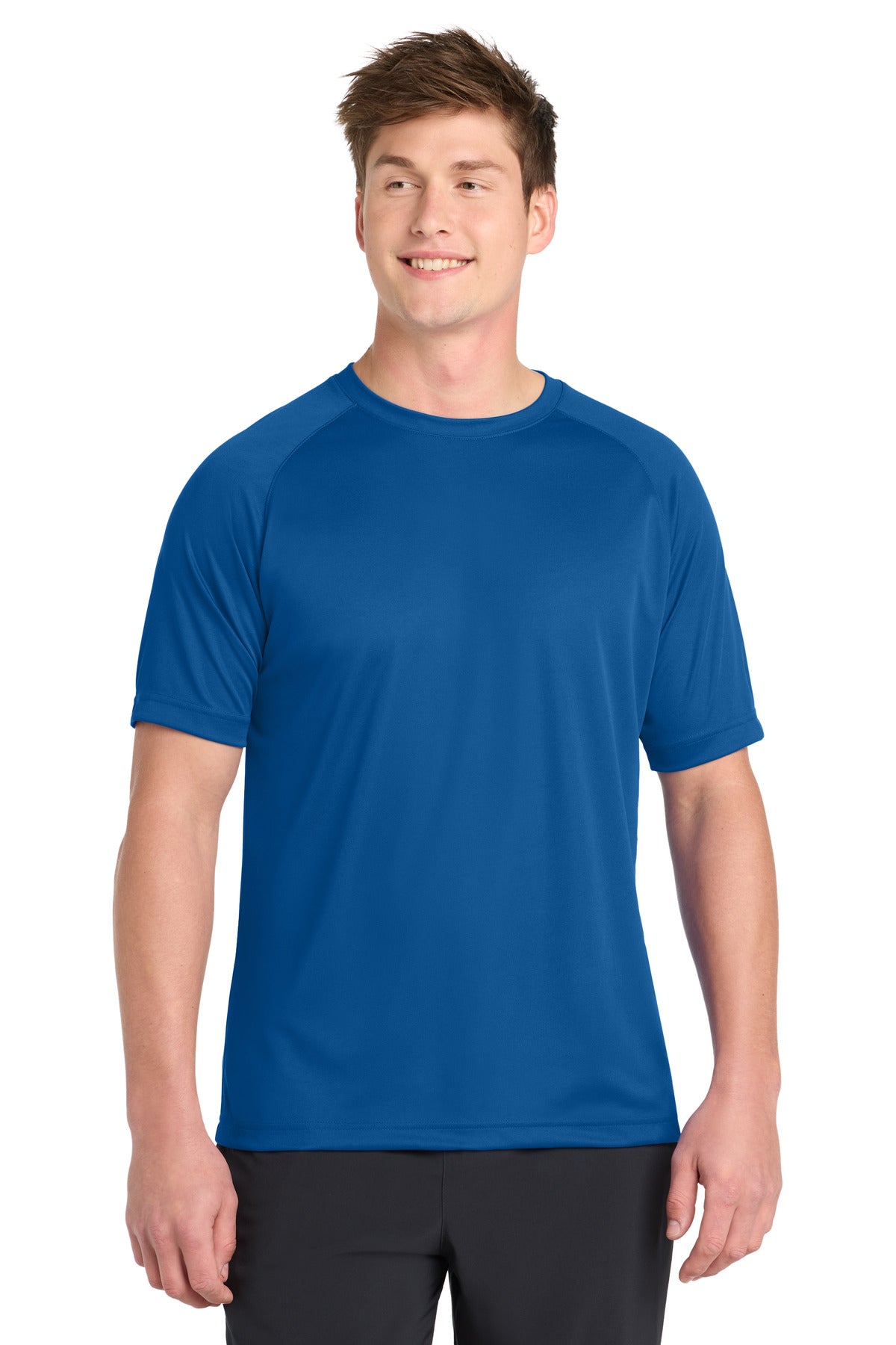 Sport-Tek ®  Dry Zone ®  Short Sleeve Raglan T-Shirt. T473 - Angelheart Embroidery and Screen Printing