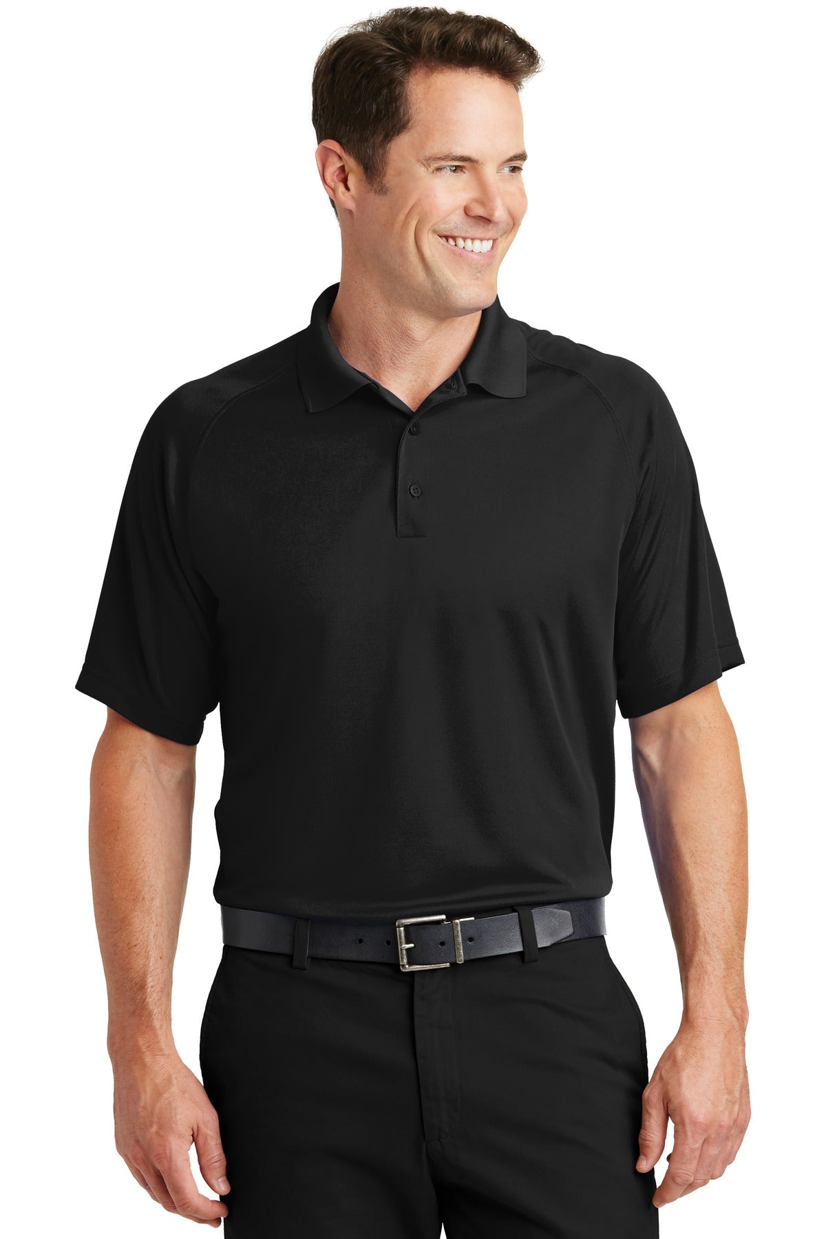 Sport-Tek ®  Dry Zone ®  Raglan Polo. T475 - Angelheart Embroidery and Screen Printing
