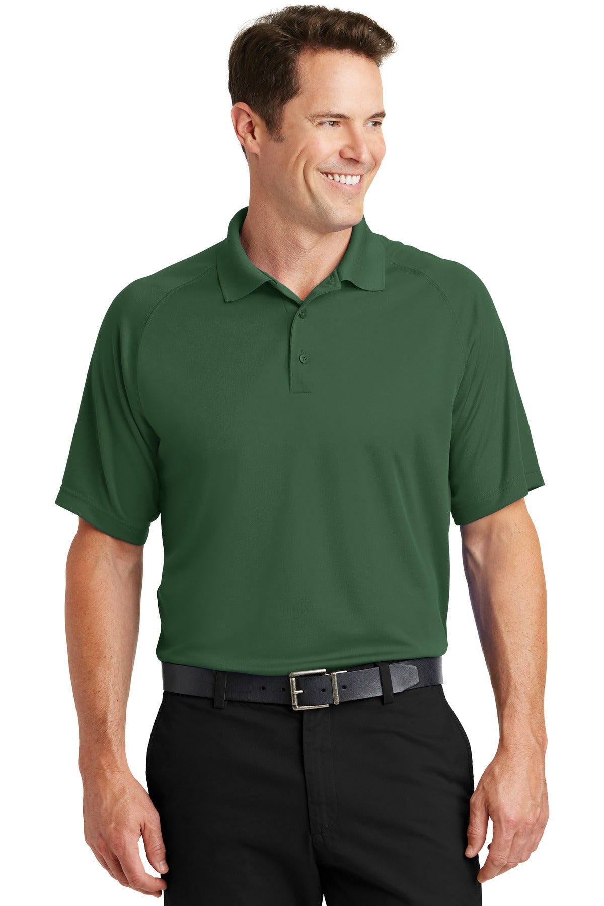 Sport-Tek ®  Dry Zone ®  Raglan Polo. T475 - Angelheart Embroidery and Screen Printing