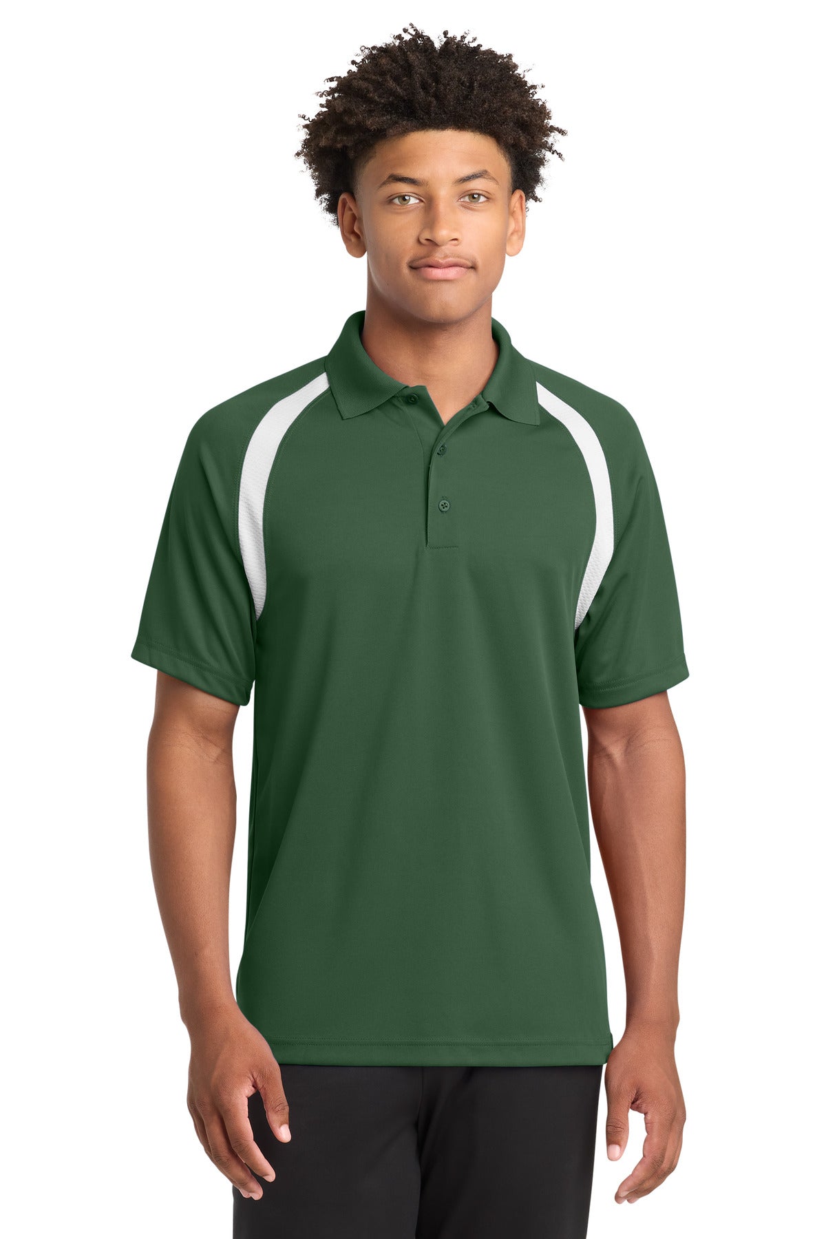 Sport-Tek ®  Dry Zone ®  Colorblock Raglan Polo. T476 - Angelheart Embroidery and Screen Printing