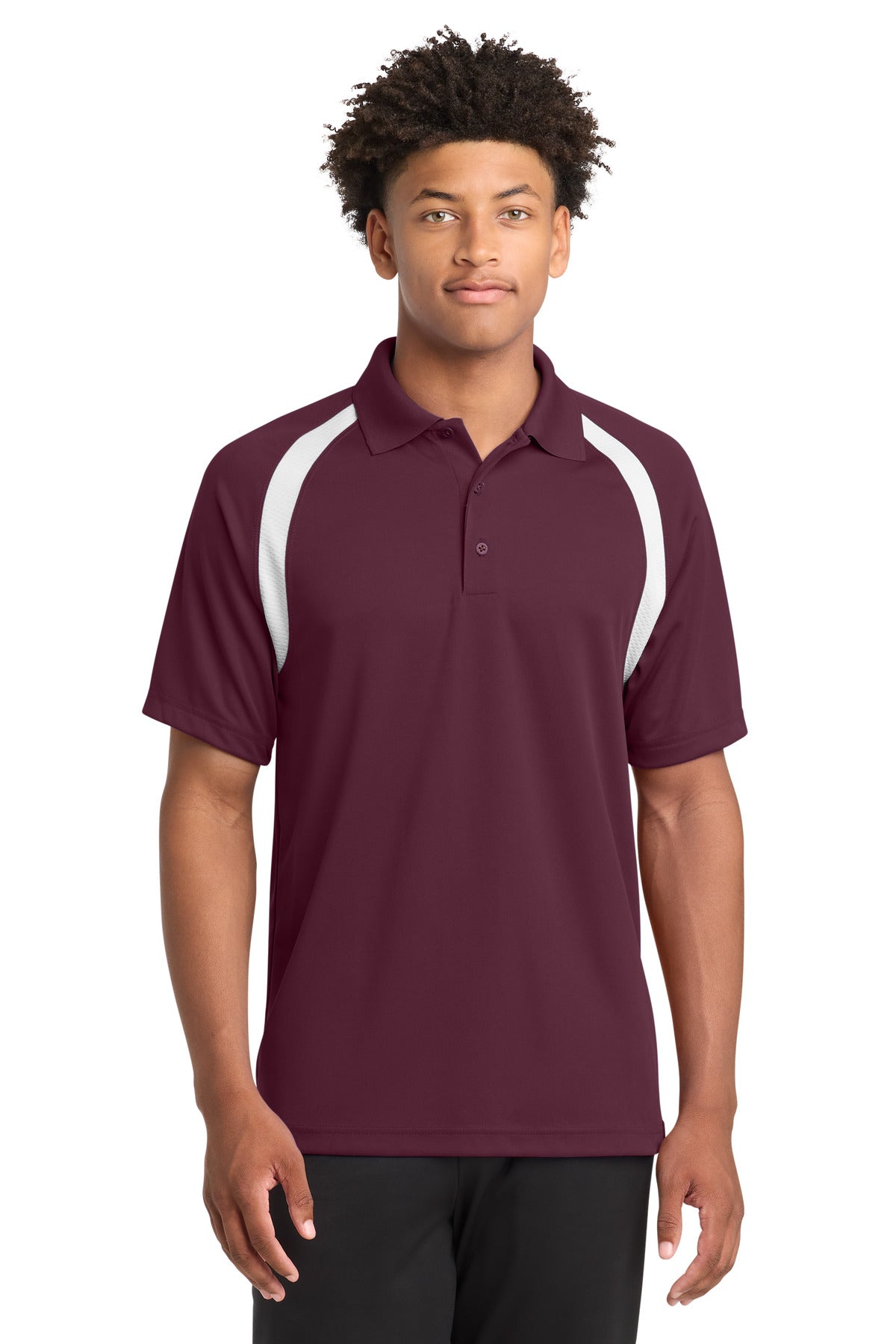 Sport-Tek ®  Dry Zone ®  Colorblock Raglan Polo. T476 - Angelheart Embroidery and Screen Printing