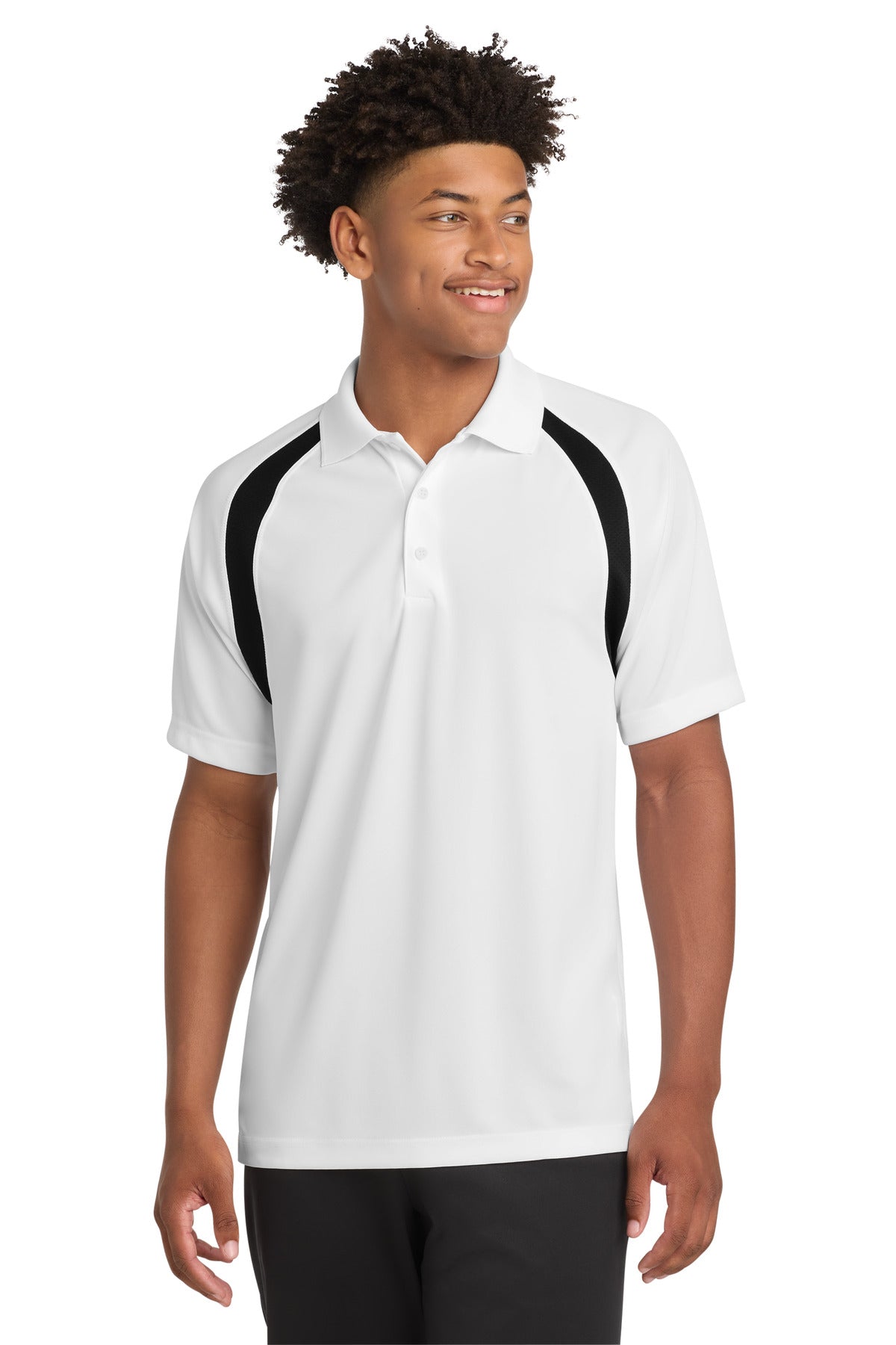 Sport-Tek ®  Dry Zone ®  Colorblock Raglan Polo. T476 - Angelheart Embroidery and Screen Printing