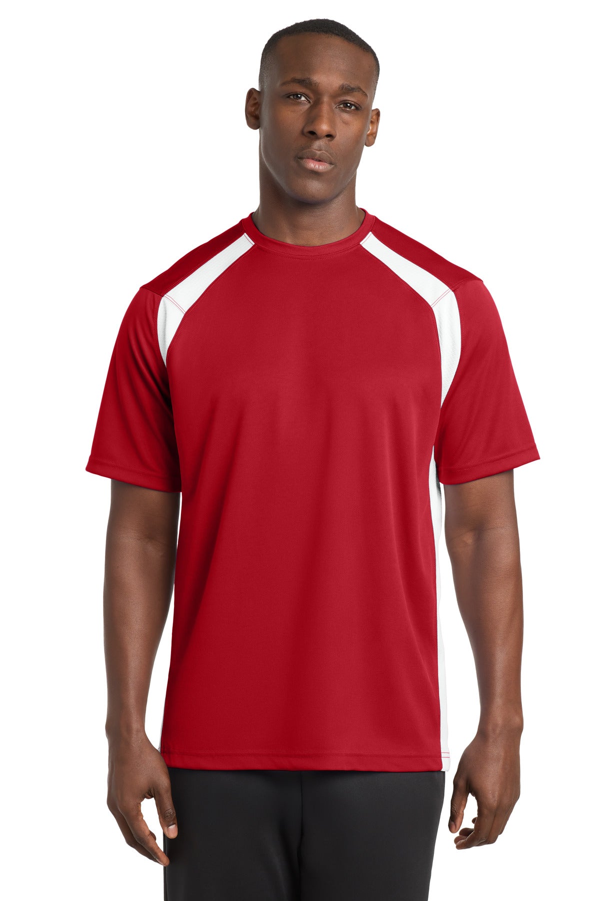 Sport-Tek ®  Dry Zone ®  Colorblock Crew. T478 - Angelheart Embroidery and Screen Printing
