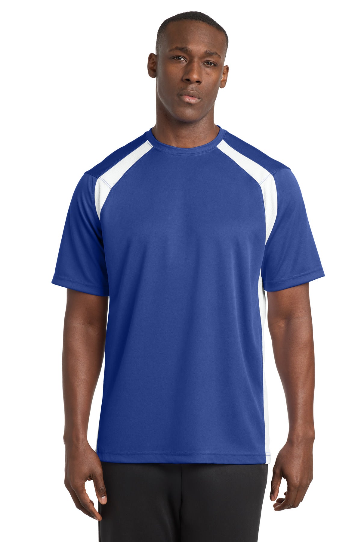 Sport-Tek ®  Dry Zone ®  Colorblock Crew. T478 - Angelheart Embroidery and Screen Printing