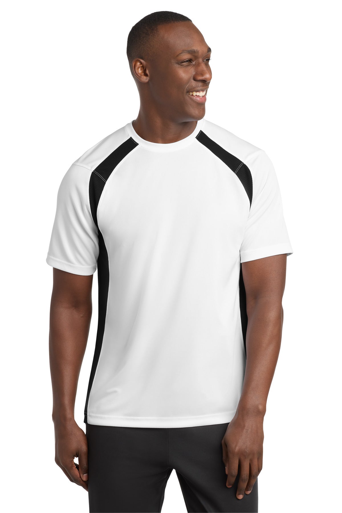 Sport-Tek ®  Dry Zone ®  Colorblock Crew. T478 - Angelheart Embroidery and Screen Printing