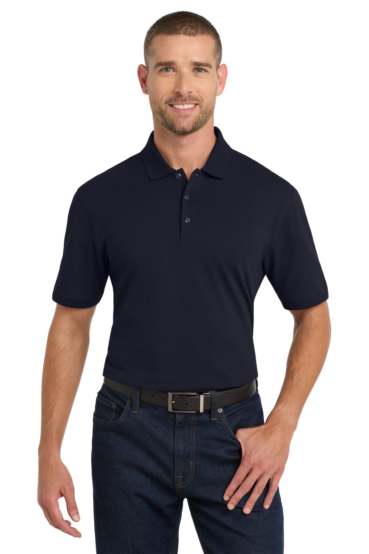 Port Authority ®  Tall EZCotton ®  Polo TK8000 - Angelheart Embroidery and Screen Printing