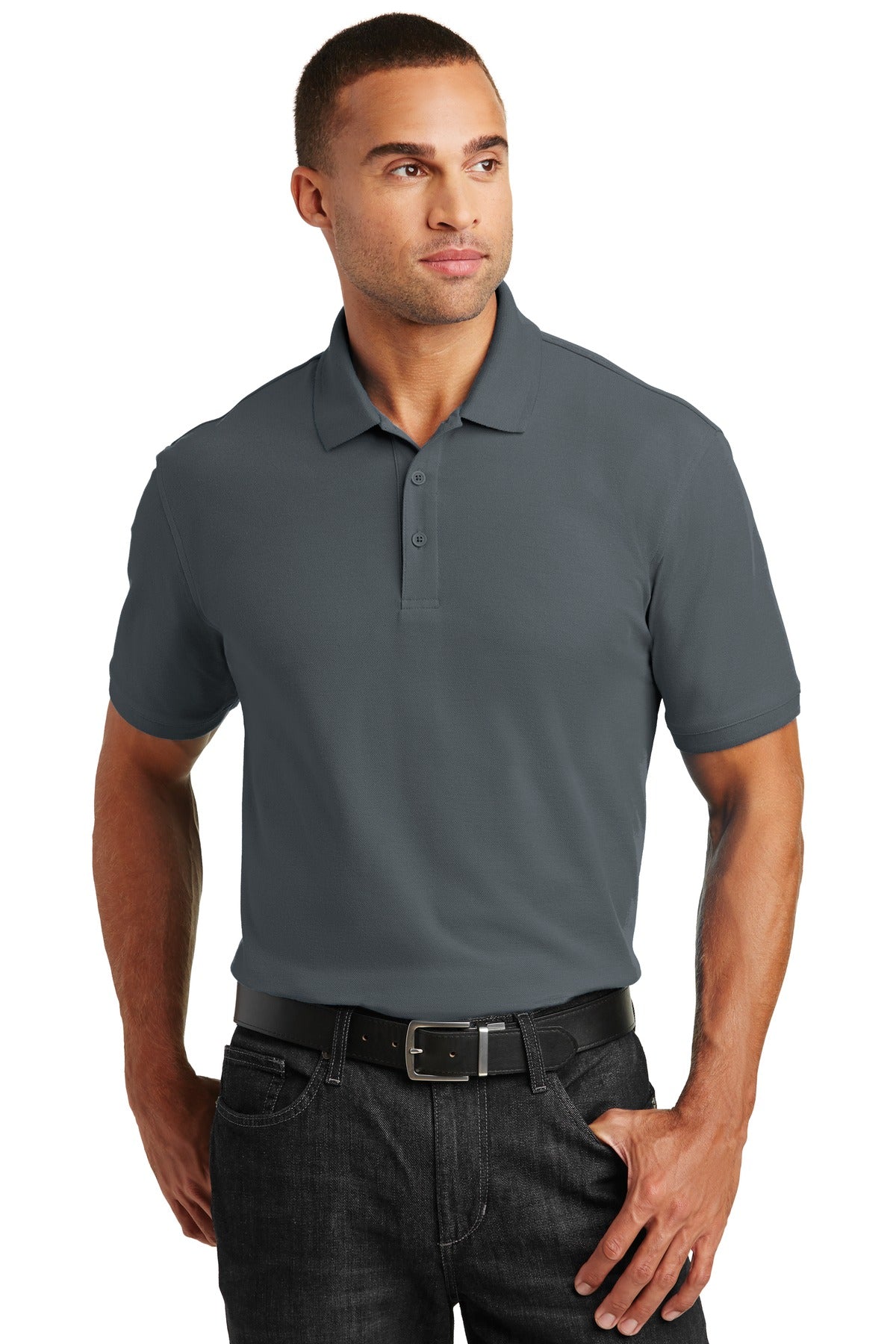 Port Authority ®  Tall Core Classic Pique Polo. TLK100 - Angelheart Embroidery and Screen Printing