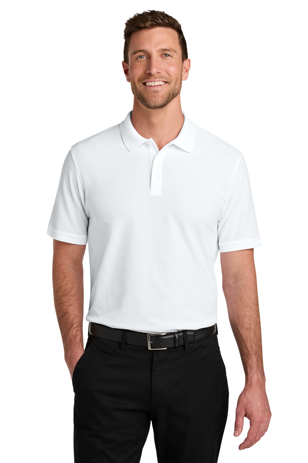 Port Authority ®  Tall Wearever Signature Pique Polo TLK200 - Angelheart Embroidery and Screen Printing