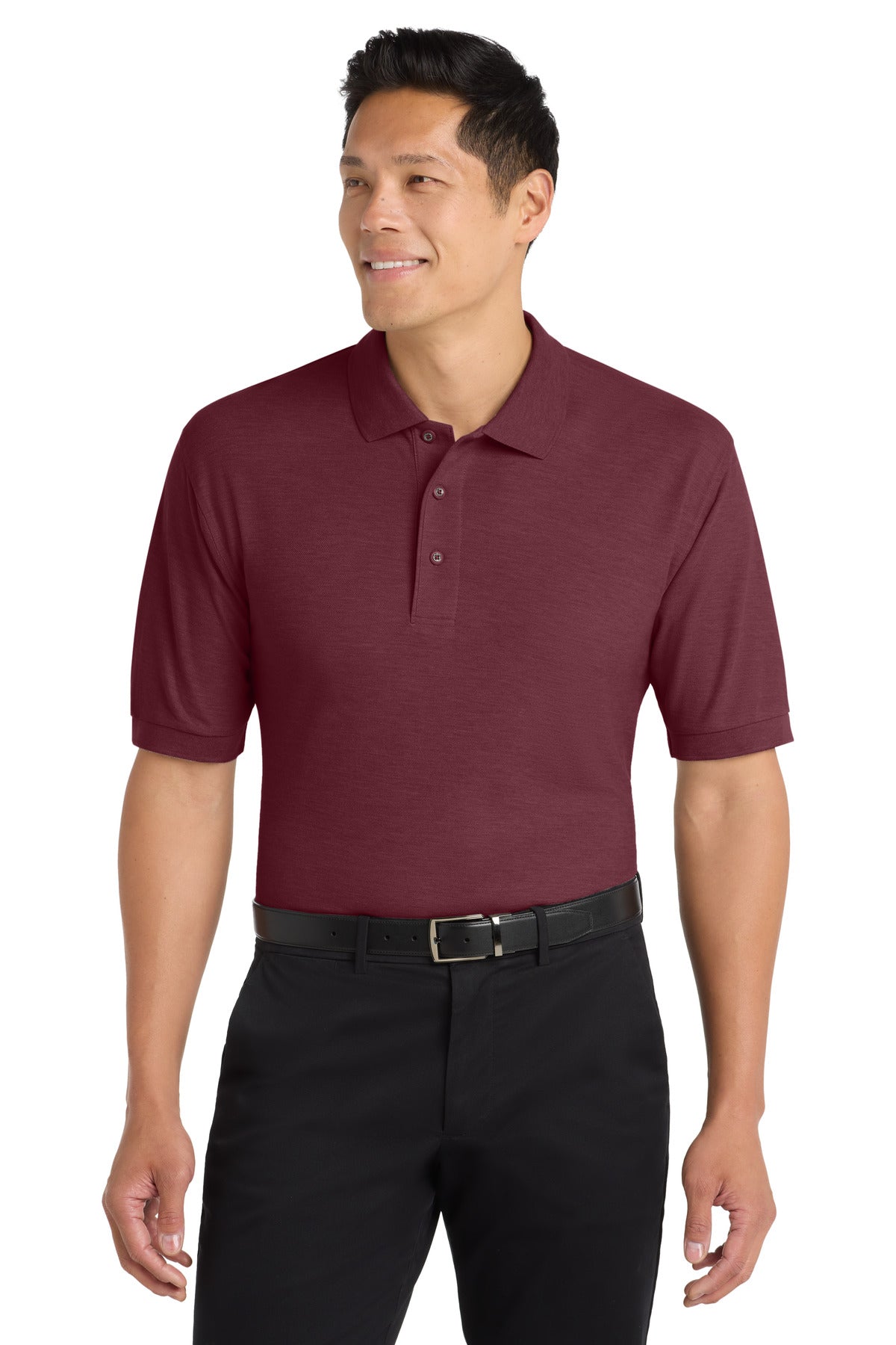 Port Authority ®  Tall Silk Touch™ Polo.  TLK500 - Angelheart Embroidery and Screen Printing