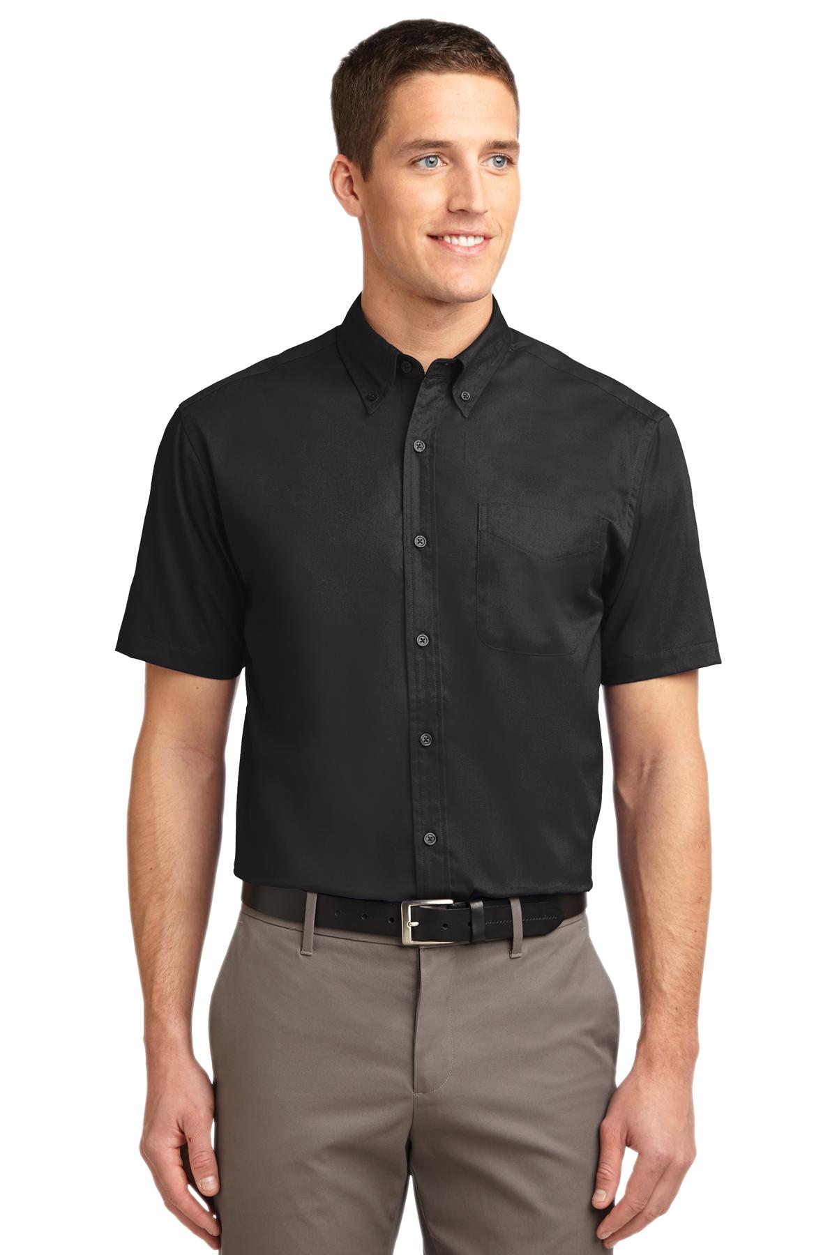 Port Authority ®  Tall Short Sleeve Easy Care Shirt. TLS508 - Angelheart Embroidery and Screen Printing