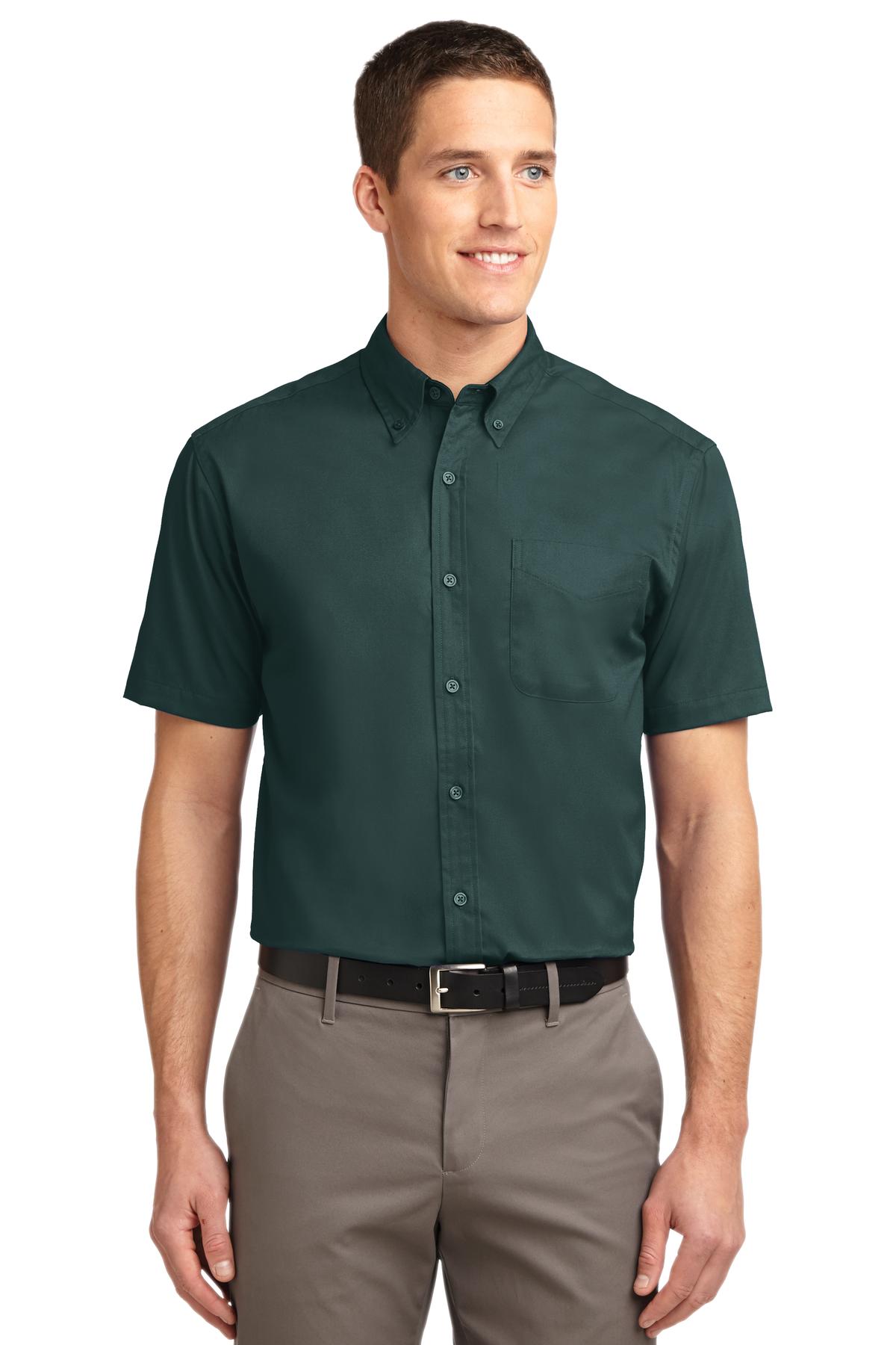 Port Authority ®  Tall Short Sleeve Easy Care Shirt. TLS508 - Angelheart Embroidery and Screen Printing